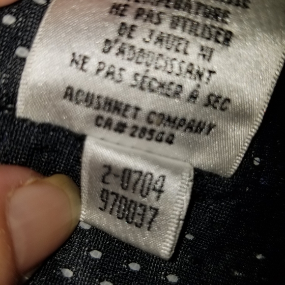 Footjoy dryjoy navy blue size L - Picture 3 of 6